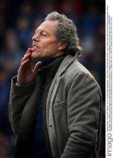20151018 - BRUGGE;BELGIUM: Club s head coach Michel Preud homme pictured during the Jupiler Pro League match between Club Brugge and KV Oostende, in Brugge on day 11 of the Belgian soccer Championship. REPORTERS VIRGINIE LEFOUR xxLEFOUR