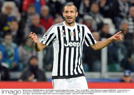 Turin, 21.10.2015 - UEFA Champions League 2015 2016 - Juventus Turin vs Borussia Mönchengladbach - giorgio chiellini - xHOCHxZWEIx xItalyxPhotoxPressx