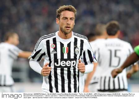 Turin, 21.10.2015 - UEFA Champions League 2015 2016 - Juventus Turin vs Borussia Mönchengladbach - claudio marchisio - xHOCHxZWEIx xItalyxPhotoxPressx