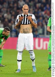 Turin, 21.10.2015 - UEFA Champions League 2015 2016 - Juventus Turin vs Borussia Mönchengladbach - simone zaza - xHOCHxZWEIx xItalyxPhotoxPressx