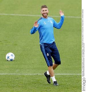 Real Madrid training session. In this picture, Sergio Ramos. xJOSExA.xGARCIAx 