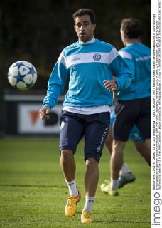 - GENT, BELGIUM: Gent s Rafinha Rafael Scapini de Almeida pictured in action during a training session of Belgian first division soccer team KAA Gent, Tuesday 03 November 2015, in Gent. On Wednesday, Gent is playing against Spanish club Valencia CF in the UEFA Champions League competition, in the group stage, in group H. JASPERxJACOBS x04732698x