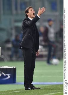 Rom, Italien - Fussball, Champions League, AS Roma vs. Bayer 04 Leverkusen: Rudi Garcia