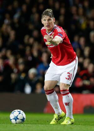 Bastian Schweinsteiger of Manchester United ManU during the UEFA Champions League group B match between Manchester United and PSV Eindhoven on November 25, 2015 at Old Trafford in Manchester, England Manchester United v PSV Eindhoven Champions Laegue 2015 2016 xVIxVIxIMAGESx xEricxVerhoevenxIVx 4625753