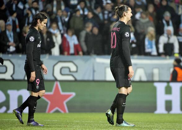 Malmoe Sweden 2015-11-25 Champions League 2015 16 Malmö FF(SWE) vs PSG(F) Zlatan Ibrahimovic(PSG)0-3 - 4.04937150