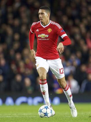 Chris Smalling of Manchester United ManU during the UEFA Champions League group B match between Manchester United and PSV Eindhoven on November 25, 2015 at Old Trafford in Manchester, England Manchester United v PSV Eindhoven Champions Laegue 2015 2016 xVIxxIVx 4651018