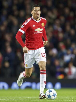 Chris Smalling of Manchester United ManU during the UEFA Champions League group B match between Manchester United and PSV Eindhoven on November 25, 2015 at Old Trafford in Manchester, England Manchester United v PSV Eindhoven Champions Laegue 2015 2016 xVIxxIVx 4651019