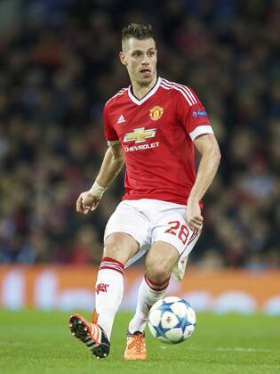 Morgan Schneiderlin of Manchester United ManU during the UEFA Champions League group B match between Manchester United and PSV Eindhoven on November 25, 2015 at Old Trafford in Manchester, England Manchester United v PSV Eindhoven Champions Laegue 2015 2016 xVIxxIVx 4651177