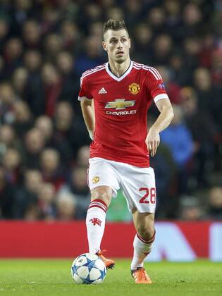Morgan Schneiderlin of Manchester United ManU during the UEFA Champions League group B match between Manchester United and PSV Eindhoven on November 25, 2015 at Old Trafford in Manchester, England Manchester United v PSV Eindhoven Champions Laegue 2015 2016 xVIxxIVx 4651189
