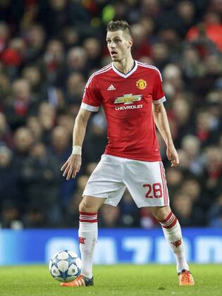 Morgan Schneiderlin of Manchester United ManU during the UEFA Champions League group B match between Manchester United and PSV Eindhoven on November 25, 2015 at Old Trafford in Manchester, England Manchester United v PSV Eindhoven Champions Laegue 2015 2016 xVIxxIVx 4651204