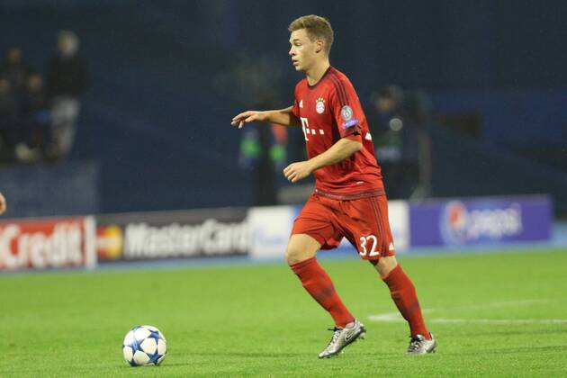 Zagreb, 09.12.2015., Stadion Maksimir, Champions League, group F, GNK Dinamo Zagreb (blue) 0-2 FC Bayern (red) Joshua KIMMICH (32)