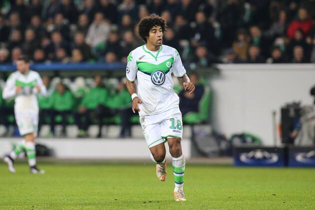 Dante (VfL Wolfsburg) - Champions League Gruppe B Saison 2015-2016 VfL Wolfsburg vs. Manchester United ManU in der Volkswagen Arena in Wolfsburg - Freisteller,Aktion,Deutschland, Fussball, Mann,Männer,08.12.2015
