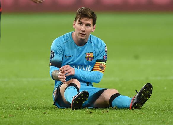 09.12.2015, Fussball, Saison 2015 2016, Champions League, 2015 16, Vorrunde, Bayer 04 Leverkusen - FC Barcelona Barca 1:1, Lionel Messi (FC Barcelona)
