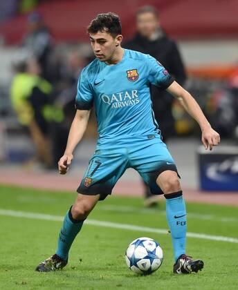 09.12.2015, Fussball, Saison 2015 2016, Champions League, 2015 16, Vorrunde, Bayer 04 Leverkusen - FC Barcelona Barca 1:1, Munir El Haddadi (FC Barcelona)