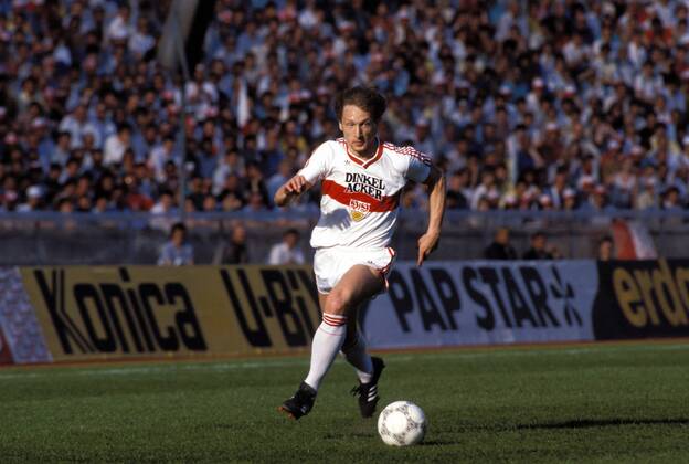 DFB-Pokal Finale, FC Bayern München - VfB Stuttgart: Andreas Müller (Stuttgart)