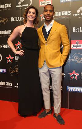 - LINT, BELGIUM: Lokeren s Dennis Odoi pictured on the red carpet ahead of the 62nd edition of the Golden Shoe award ceremony, Wednesday 13 January 2016, in Lint AED studio. The Golden Shoe (Gouden Schoen Soulier d Or) is an award for the best soccer player of the Belgian Jupiler Pro League championship during the year 2015. VIRGINIExLEFOUR  x04772798x