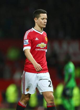 Ander Herrera of Manchester United ManU dejected - Barclay s Premier League - Manchester United vs Southampton - Old Trafford - Manchester - 23 01 2016 Pic Philip Oldham SportImage EDITORIAL USE ONLY. No use with unauthorised audio, video, data, fixture lists, club league logos or live services. Online in-match use limited to 120 images, no video emulation. No use in betting, games or single club league player publications.