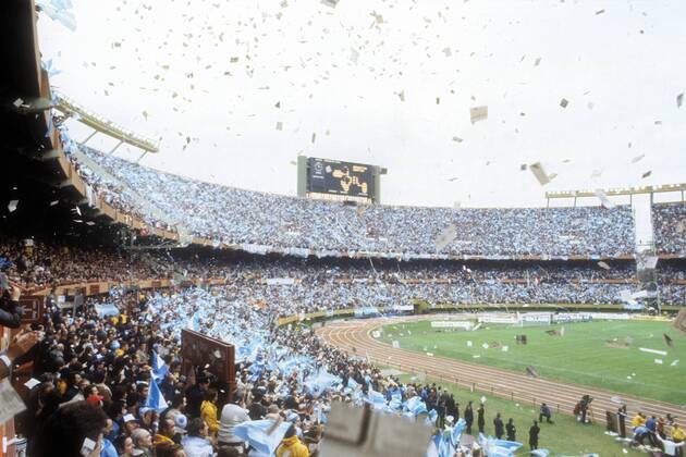 WM Finale 1978 im Estadio Monumental Antonio Vespucio Liberti in Buenos Aires