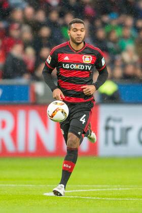 Leverkusen Jonathan Tah (Bayer 04 Leverkusen 4) beim Bundesliga Spiel zwischen Bayer 04 Leverkusen und Hannover 96 am 30.01.2016, Copyright: Schueler Eibner-Pressefoto EP_JSE