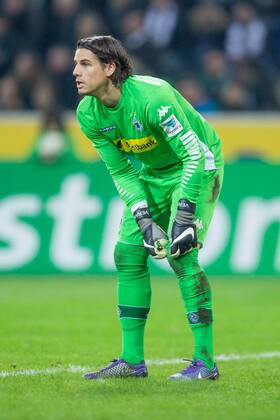 Moenchengladbach Torwart Yann Sommer (Borussia Moenchengladbach 1) beim Fussball Bundesligaspiel zwischen Borussia Moenchengladbach und dem SV Werder Bremen am 05.02.2016, Copyright: Schülerx xEibner-Pressefoto EP_jse