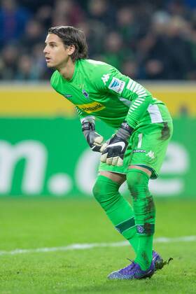 Moenchengladbach Torwart Yann Sommer (Borussia Moenchengladbach 1) beim Fussball Bundesligaspiel zwischen Borussia Moenchengladbach und dem SV Werder Bremen am 05.02.2016, Copyright: Schülerx xEibner-Pressefoto EP_jse