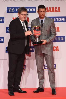 Cristiano Ronaldo en los Premios Marca en Madrid. 588  - ZUMA