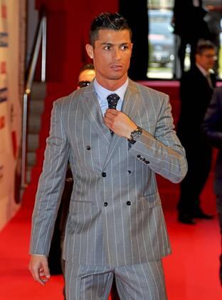 Marca Awards show at Teatro Goya in Madrid. In this picture, Cristiano Ronaldo arrives at the theatre. xANGELxRIVEROx 