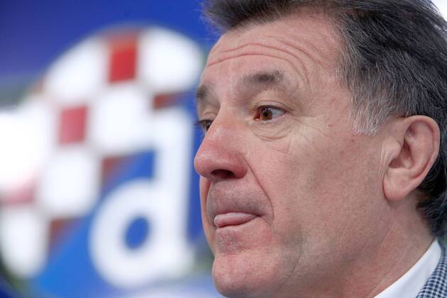 GNK Dinamo press conference PK Pressekonferenz 09.02.2016., Croatia, Zagreb - Press conference at the premises of GNK Dinamo on which the media addressed Zdravko Mamic. He announced that as of today he is no longer executive chairman GNK Dinamo ZeljkoxLukunic PIXSELL