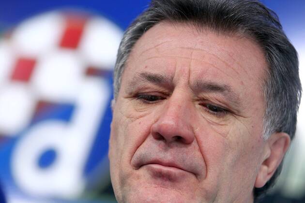 GNK Dinamo press conference PK Pressekonferenz 09.02.2016., Croatia, Zagreb - Press conference at the premises of GNK Dinamo on which the media addressed Zdravko Mamic. He announced that as of today he is no longer executive chairman GNK Dinamo ZeljkoxLukunic PIXSELL