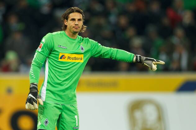 Moenchengladbach Torwart Yann Sommer (Borussia Moenchengladbach 1) beim Fussball Bundesligaspiel zwischen Borussia Moenchengladbach und dem VfB Stuttgart am 02.03.2016, Copyright: Schülerx xEibner-Pressefoto EP_jse