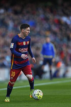 Lionel Messi (Barcelona), MARCH 12 2016 - Football Soccer : Spanish Primera Division Liga BBVA match between FC Barcelona Barca 6-0 Getafe at Camp Nou stadium in Barcelona, Spain. NoxThirdxPartyxSales (oqma_BCNGTF_002)