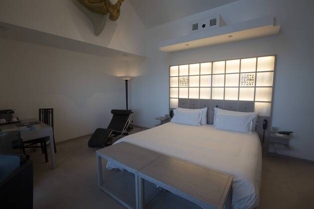 EURO 2016 - Mannschaftsquartier Albanien: Hotel L Agapa & Spa in Perros Guirec - Zimmer FOOTBALL - Perros Guirec - 05 04 2016 AlexisCourcoux Panoramic