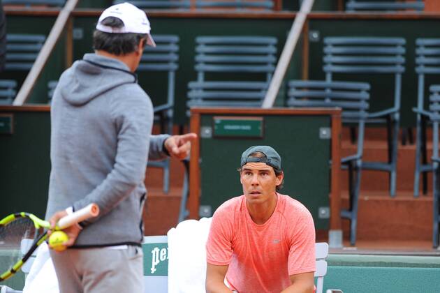 Rafael Nadal (Esp) TENNIS : Roland Garros, French Open, Paris 2016 - 18 05 2016 TennisMagazine Panoramic