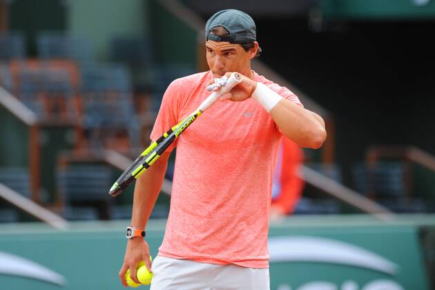 Rafael Nadal (Esp) TENNIS : Roland Garros, French Open, Paris 2016 - 18 05 2016 TennisMagazine Panoramic