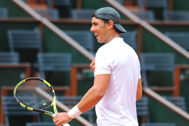 Rafael Nadal (Esp) TENNIS : Roland Garros, French Open, Paris 2016 - 18 05 2016 TennisMagazine Panoramic