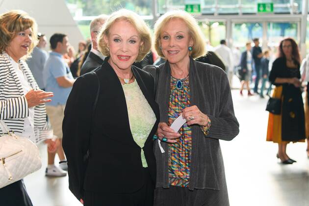 GER, Bayerische Sportpreis 2016 16.07.2016, BMW Welt, Muenchen, GER, Bayerische Sportpreis 2016, im Bild Alice und Ellen Kessler nordphotoxStraubmeier
