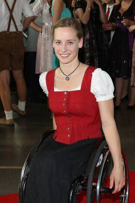 Anna Schaffelhuber, Bayerischer Sportpreis 2016 in der BMW Welt in Muenchen am 16.07.2016