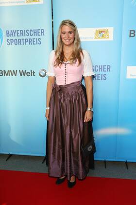 Natalie Geisenberger, Bayerischer Sportpreis 2016 in der BMW Welt in Muenchen am 16.07.2016