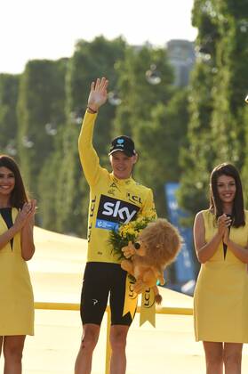 Tour de France, Siegerehrung Gesamtwertungen 24-07-2016 Tour De France; Tappa 21 Chantilly - Paris; 2016, Team Sky; Froome, Christopher; Paris; 