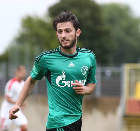 A-Junioren Bundesliga Staffel West, Saison 2016 2017, 3. Spieltag, Fortuna Düsseldorf - FC Schalke 04. -- Alper Ademoglu (Schalke ) Portrait