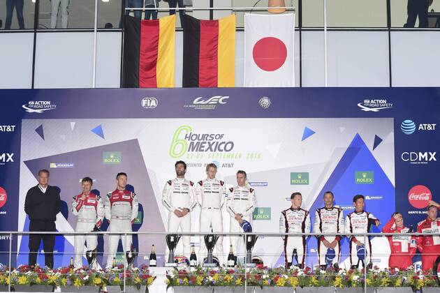 1 PORSCHE TEAM (DEU) PORSCHE 919 HYBRID LMP1 TIMO BERNHARD (DEU) MARK WEBBER (AUS) BRENDON HARTLEY (NZL) AUTOMOBILE : WEC - 6 Stunden von Mexico - 03 09 2016 VisionSport Panoramic 