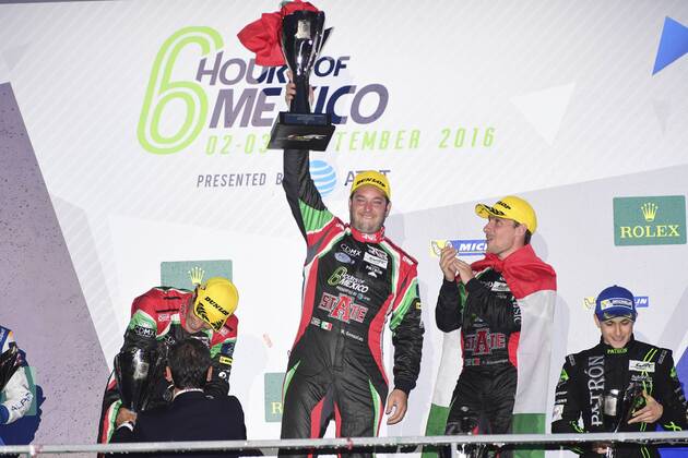 43 RGR BY MORAND (MEX) LIGIER JS P2 NISSAN LMP2 RICARDO GONZALEZ (MEX) FILIPE ALBUQUERQUE (PRT) BRUNO SENNA (BRA) AUTOMOBILE : WEC - 6 Stunden von Mexico - 03 09 2016 VisionSport Panoramic 