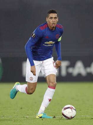 Chris Smalling of Manchester United ManU during the Europa League group A match between Feyenoord and Manchester Uinited on September 15, 2016 at the Kuip stadium in Rotterdam, The Netherlands. Feyenoord Rotterdam v Manchester United UEFA Europa League 2016 2017 xVIxxIVx 6225989