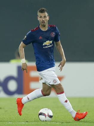 Morgan Schneiderlin of Manchester United ManU during the Europa League group A match between Feyenoord and Manchester Uinited on September 15, 2016 at the Kuip stadium in Rotterdam, The Netherlands. Feyenoord Rotterdam v Manchester United UEFA Europa League 2016 2017 xVIxxIVx 6226010