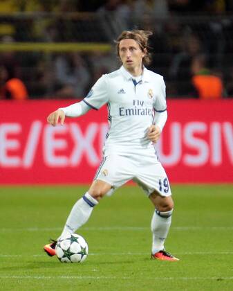 27.09.2016, xovx, Fussball UEFA Champions League, Borussia Dortmund - Real Madrid, emspor emonline, Luka Modric (Real Madrid), Freisteller. Dortmund