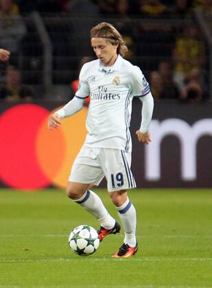 27.09.2016, xovx, Fussball UEFA Champions League, Borussia Dortmund - Real Madrid, emspor emonline, Luka Modric (Real Madrid), Freisteller. Dortmund
