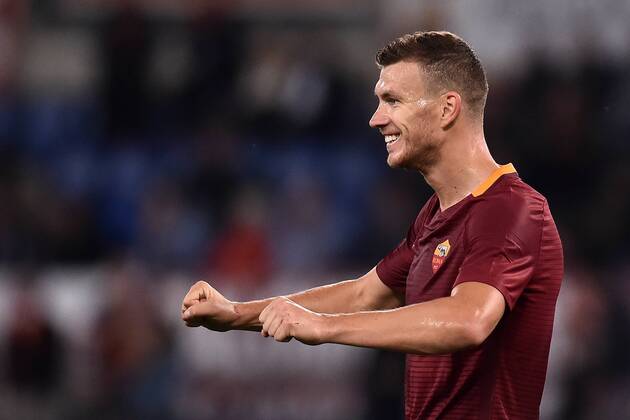 Edin Dzeko Roma - Roma 23-10-2016 Stadio Olimpico Football Calcio Serie A 2016 2017 AS Roma - US Palermo AndreaxStaccioli