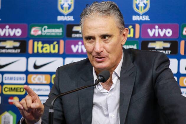 Brasil x Argentina BELO HORIZONTE, MG - 10.11.2016: BRASIL X ARGENTINA - Tite, Brazil coach aft Brazil x Argentina, starting valida by eliminatorias World Cup 2018 in Estadio Mineira £ o, Belo Horizonte, MG. (Photo: Dudu Macedo Fotoarena) x1228503x  DuduxMacedo