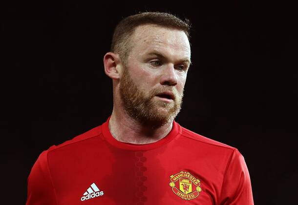 Wayne Rooney of Manchester United ManU sports a beard during the UEFA Europa League match at Old Trafford, Manchester. Picture date: November 24th 2016. Pic Matt McNulty Sportimage EDITORIAL USE ONLY. No use with unauthorised audio, video, data, fixture lists, club league logos or live services. Online in-match use limited to 120 images, no video emulation. No use in betting, games or single club league player publications.