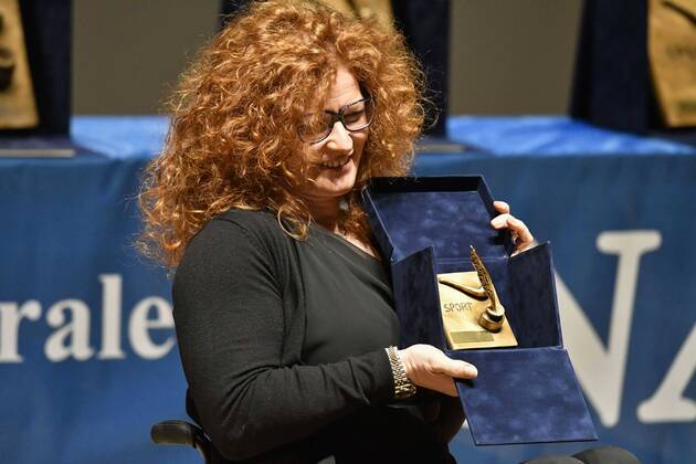 Verleihung des Premio Gianni Brera in Mailand Milano. Premio Gianni Brera. Sportivo dell anno 2016 sedicesima edizione. Pictured: Francesca Porcellato  Copyright: xBluxSickix xIPAx